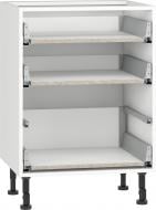 Тумба нижня Грейд з 3-ма ящиками тандембоксами/Оптимум 600x870x525 мм білий