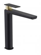 Змішувач для умивальника Aqua Rodos Cuba 02 black matte