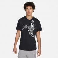 Футболка Jordan M J AIR DFCT GFX SS CREW DH8924-010 р.XL черный