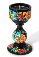 Подсвечник Фигурный" с Петриковской росписью ПдФ/НТ2/h95