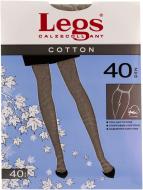 Колготки Legs 600 COTTON 40 den BEIGE MELANGE 3 белый с бежевым Колготки Legs 600 COTTON 40 den BEIGE MELANGE 3 белый с бежевым