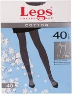 Колготки Legs 600 COTTON 40 den BRUNO MELANGE 2 белый с синим