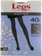 Колготки Legs 600 COTTON 40 den GREY MELANGE 4 белый