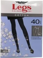 Колготки Legs 600 COTTON 40 den NERO 4 черный