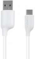 Кабель USB Type-C – USB white 1.2 м