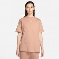 Футболка Nike W NSW ESSNTL CLCTN SS TEE BF DQ5379-609 р.L коричневый