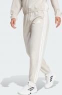 Брюки Adidas We 3s Woven Pt Wonalu/White JD6522 р. M серый