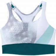 Бра Under Armour Breathelux Perf Mid-Print 1310883-100 р.XL белый