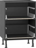 Тумба нижня Грейд з 2-ма ящиками тандембоксами/Оптимум 600x870x525 мм дуб карбон