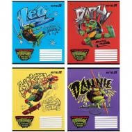 Зошит шкільний 12 арк. коса лінія Ninja Turtles KITE