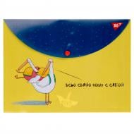 Папка-конверт на кнопке А4 Гусь YES