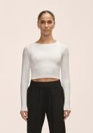 Лонгслив Casall GRAPHIC CROP LONG SLEEVE 24231-001 р.M белый