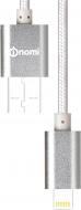Кабель Nomi Lightning – USB 2 м серебряный (316190) DCM 20i