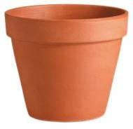 Горшок DEROMA Standard Terracotta круглый 9 л терракотовый (01250IZ)