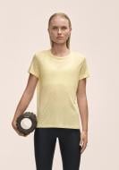Футболка Casall SOFT TEXTURE TEE 23103-585 р.38 жовтий