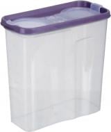 Контейнер із кришкою Violet House 2.5 л 0551 Transparent