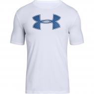 Футболка Under Armour Big Logo 1314004-100 р.S білий