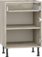 Тумба нижня Грейд з 1-м ящиком тандембоксами/Оптимум 600x870x525 мм крафт сірий