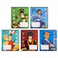 Набор тетрадей 12 лист. клетка Avatar: The Last Airbender 5 шт. KITE