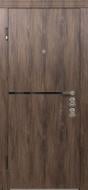 Дверь входная Abwehr АП2-251 086Л (ДПорт) моноблок дуб портовый 2050х860 мм левая