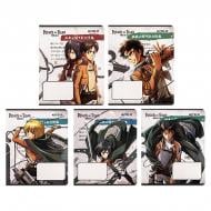 Набір зошитів 12 арк. клітинка Attack on Titan Season 1-3 5 шт. KITE