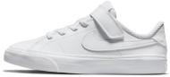Кроссовки для девочек демисезонные Nike Court Legacy DA5381-104 р.34 белые Кроссовки для девочек демисезонные Nike Court Legacy DA5381-104 р.34 белые