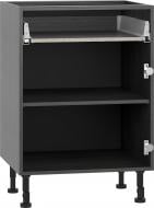 Тумба нижня Грейд з 1-м ящиком тандембоксами/Оптимум 600x870x525 мм дуб карбон