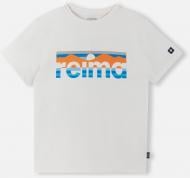 Футболка унісекс Reima Vauhdikas р.152 біла 5200189C-011M