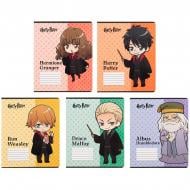 Набір зошитів 12 арк. клітинка Harry Potter-1 5 шт. KITE