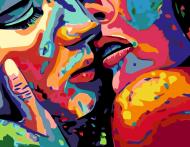 Картина за номерами Почуття 35х45 см Rosa Start