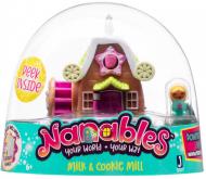 Ігровий набір Jazwares Nanables Small House Містечко солодощів Магазин Печиво з молоком NNB0012