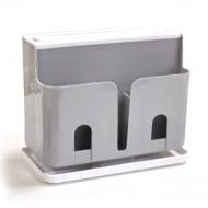 Полка настольная MVM KP-55 GRAY/WHITE