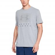 Футболка Under Armour UA Branded BL SS 1318550-035 S серый