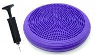 Подушка EasyFit балансировочная массажная Cushion-2 32 см фиолетовая с насосом