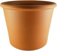 Горшок DEROMA Cilindro Bordato Terracotta круглый 7,7 л терракотовый (0P280IZ)