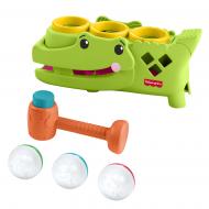 Игрушка развивающая Fisher Price Аллигатор "Катай и стучи" JLB94