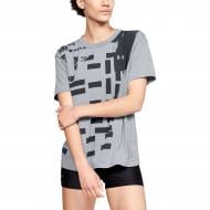 Футболка Under Armour Graphic Patchwork Girlfriend Crew 1321137-035 р.S сірий