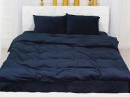 Наволочка велюр Winter Frost 28-0006 Navy blue Velvet 60x60 см синий MirSon