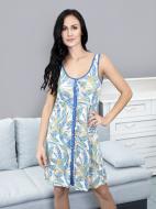 Халат женский Roksana Savanna 764/60025 р. L синий с желтым