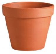 Горшок DEROMA Standard Terracotta круглый 17 л терракотовый (01370IZ)