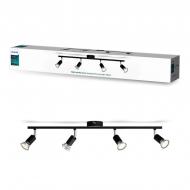 Спот Philips Limbali 4x50 Вт GU10 черный 929003253401 Спот Philips Limbali 4x50 Вт GU10 черный 929003253401