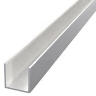 Швеллер 13х15х1,5 мм 1 м алюминий/серебро Швеллер 13х15х1,5 мм 1 м алюминий/серебро