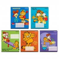 Набір зошитів 18 арк. лінійка Garfield 5 шт. KITE