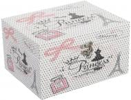 Сундучок Прованс 20х16х11 см бело-серебристая