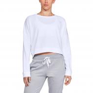 Свитшот Under Armour FAVORITE TERRY CROP CREW 1325575-100 р. S белый