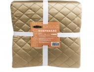 Покрывало декоративное Матсатин 210х240 см Zastelli бежевый