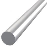 Пруток 8 мм 2 м алюминий/серебро Пруток 8 мм 2 м алюминий/серебро