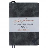 Дневник датированный Case интегральный 368 стр. Leo Planner A5 2027 252746 серый