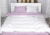 Наволочка велюр Winter Terry 28-0012 Statice 40x60 см белый/лиловый MirSon