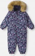 Комбинезон унисекс Reima Lappi р.80 темно-синий 5100129A-6982